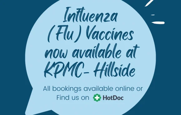 Flu Vaccine Available Now at KPMC-Hillside